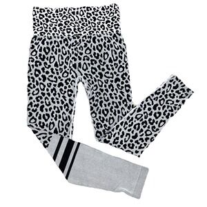 Lotus Leggings White Cheetah Move Seamless Leggings Womens Size‎ M